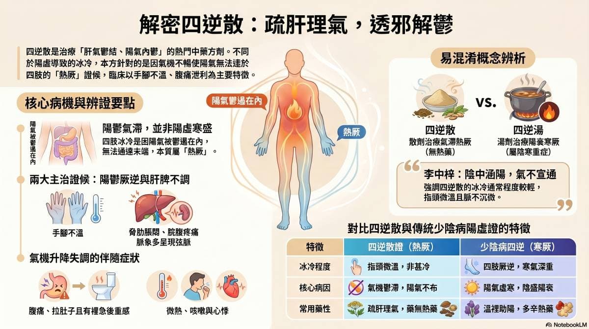 四逆散的治療原理