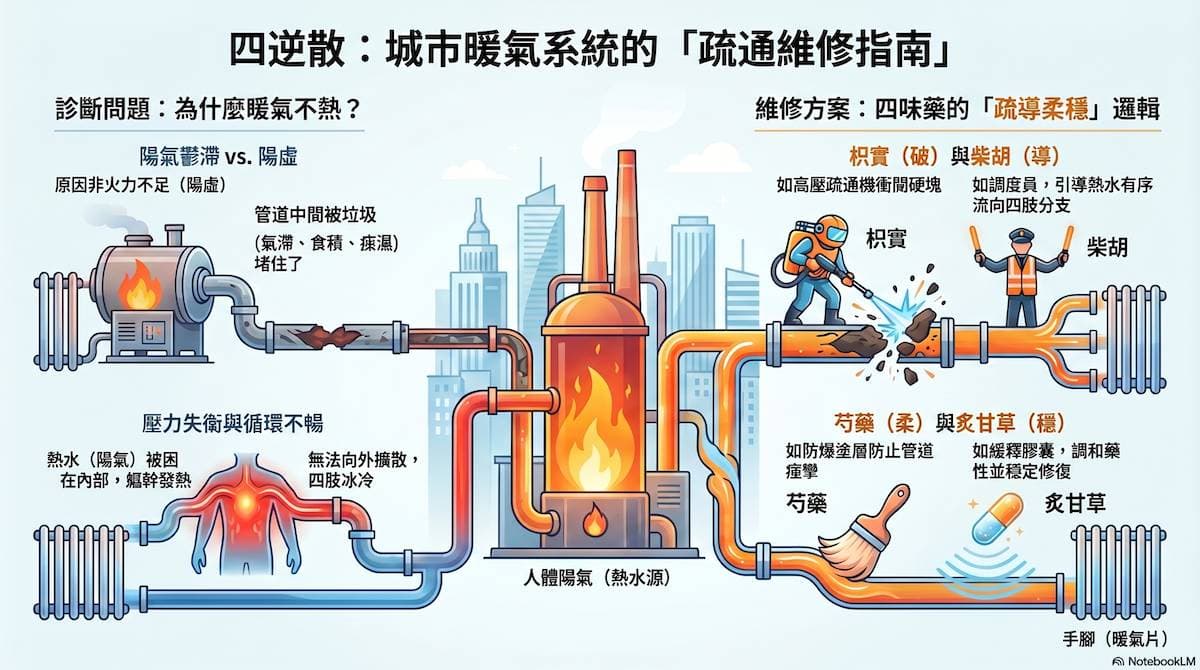 四逆散的組成原理