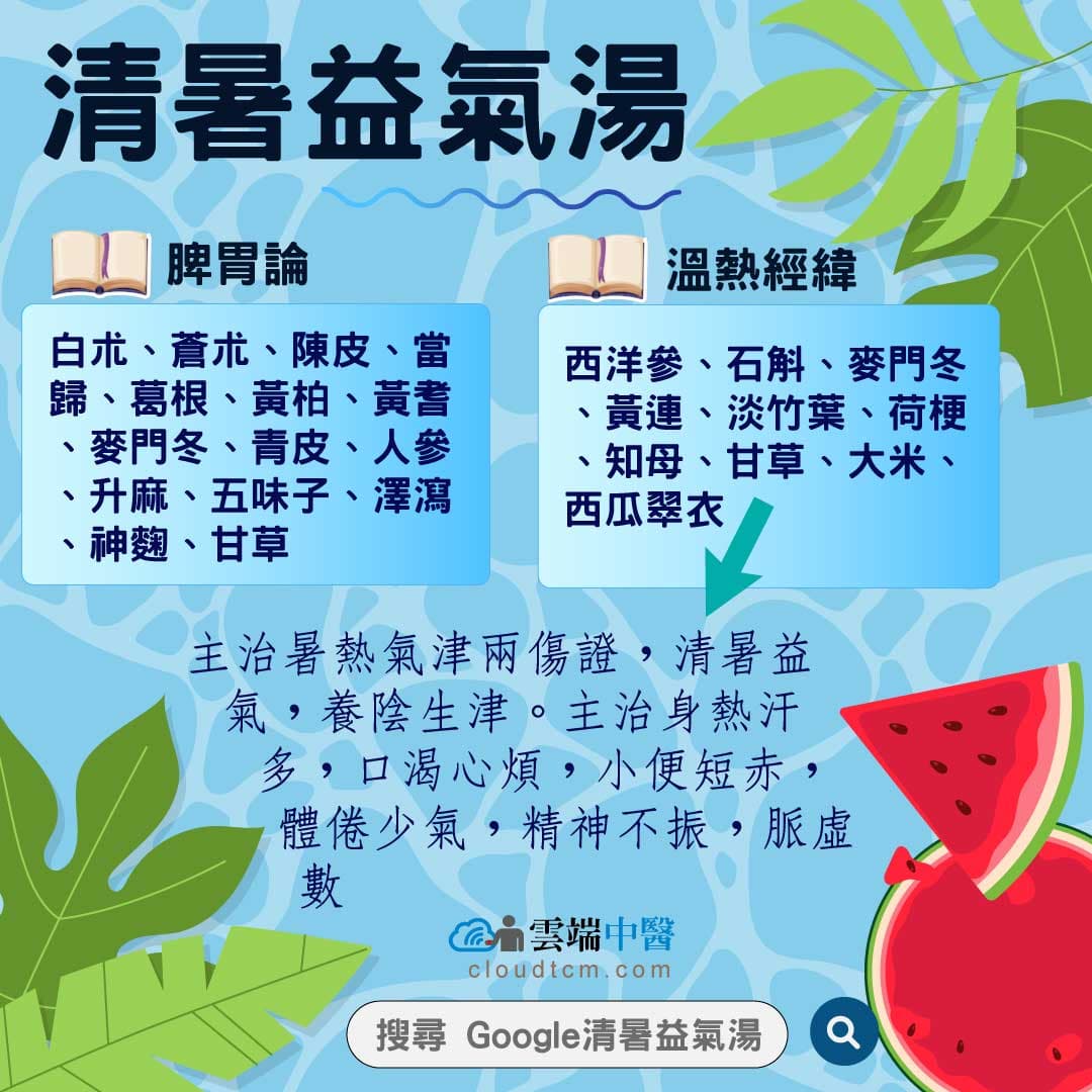 清暑益氣湯