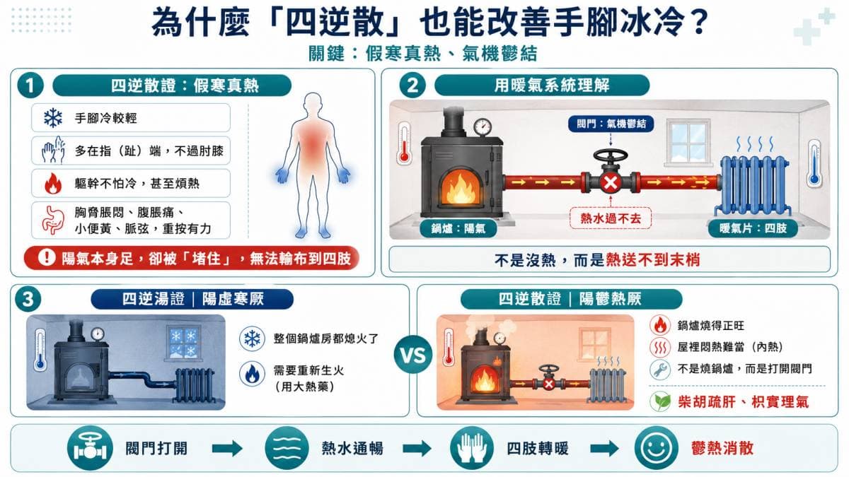 四逆湯與四逆散的差異