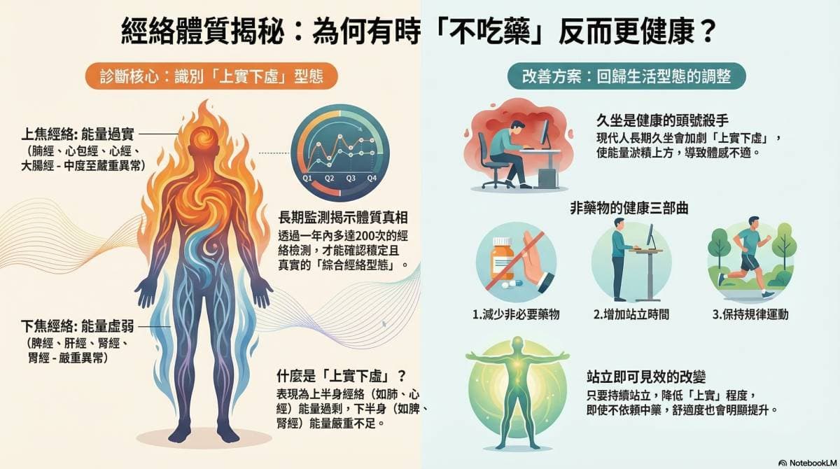 從自己的經絡體質，找出不需要依賴中藥的原因