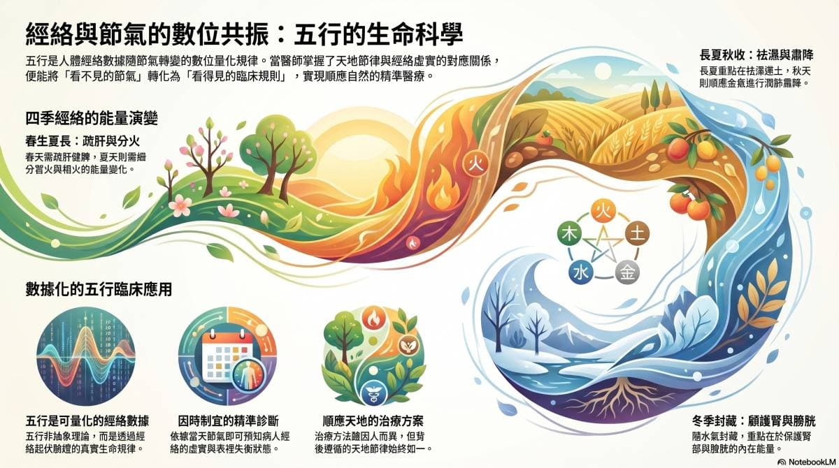 五行是人類身體與節氣共振現象