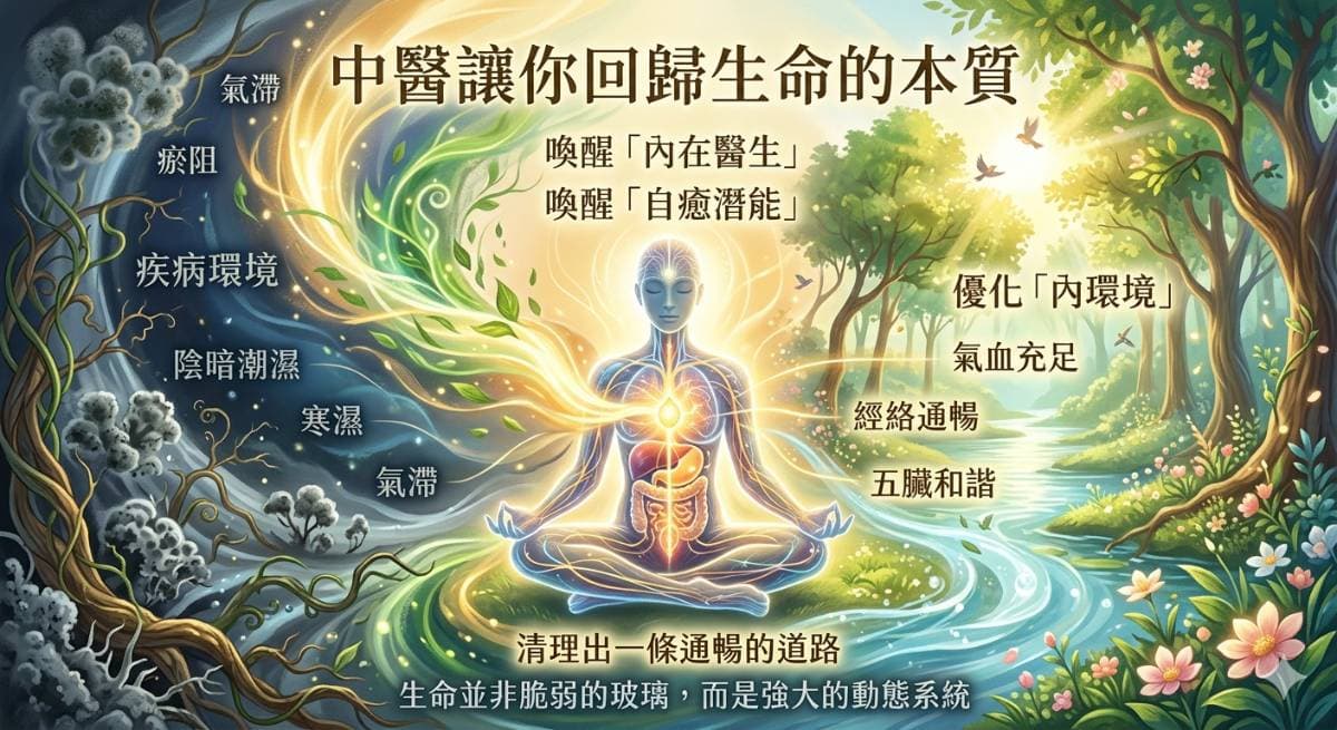 中醫讓你回歸生命的本質