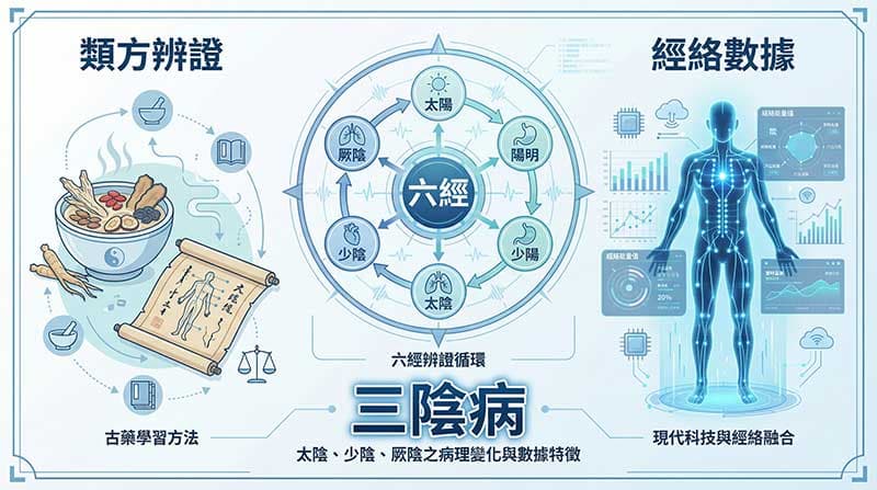 傷寒論運用獨特的六經辨證法