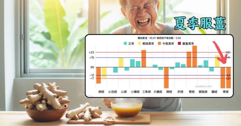 寒性體質的人在夏季最適合吃薑
