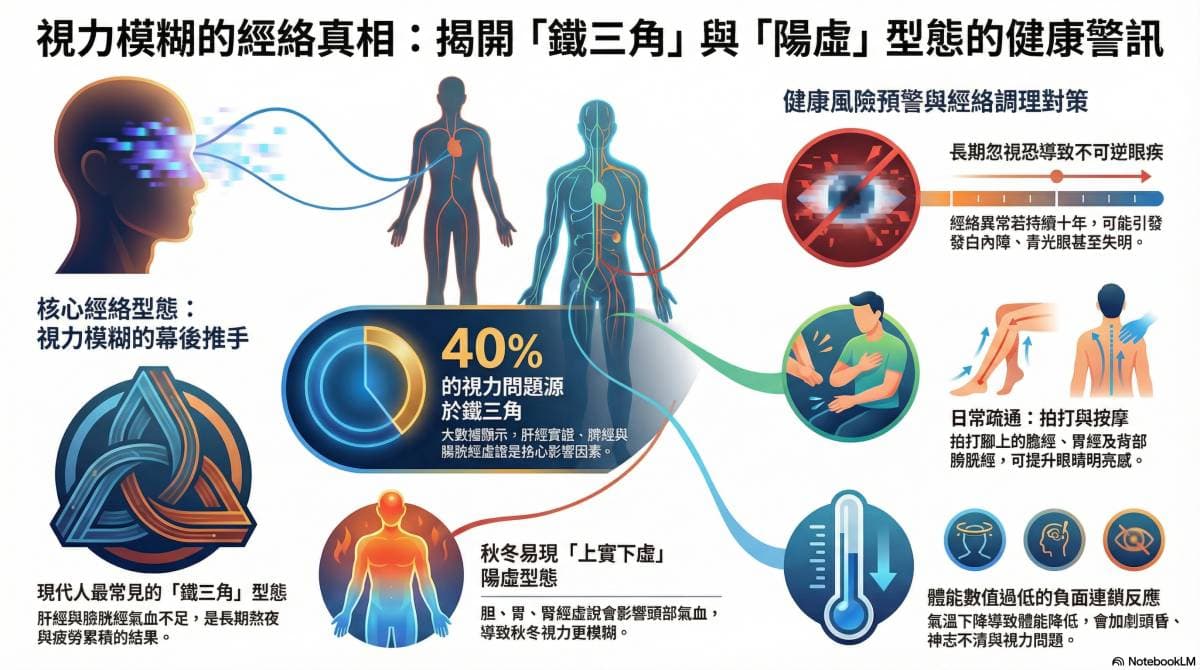 從經絡理解現代人眼睛模糊原因
