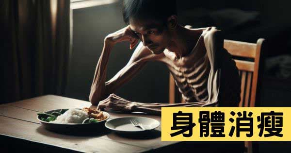 身體消瘦