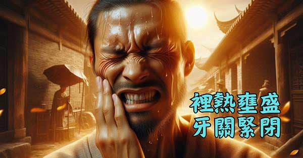 體內嚴重火熱的人，也有機會出現牙關緊閉