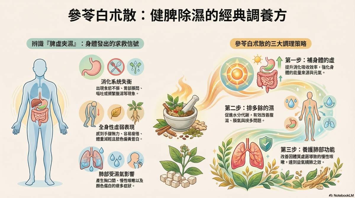 參苓白朮散的基本理解