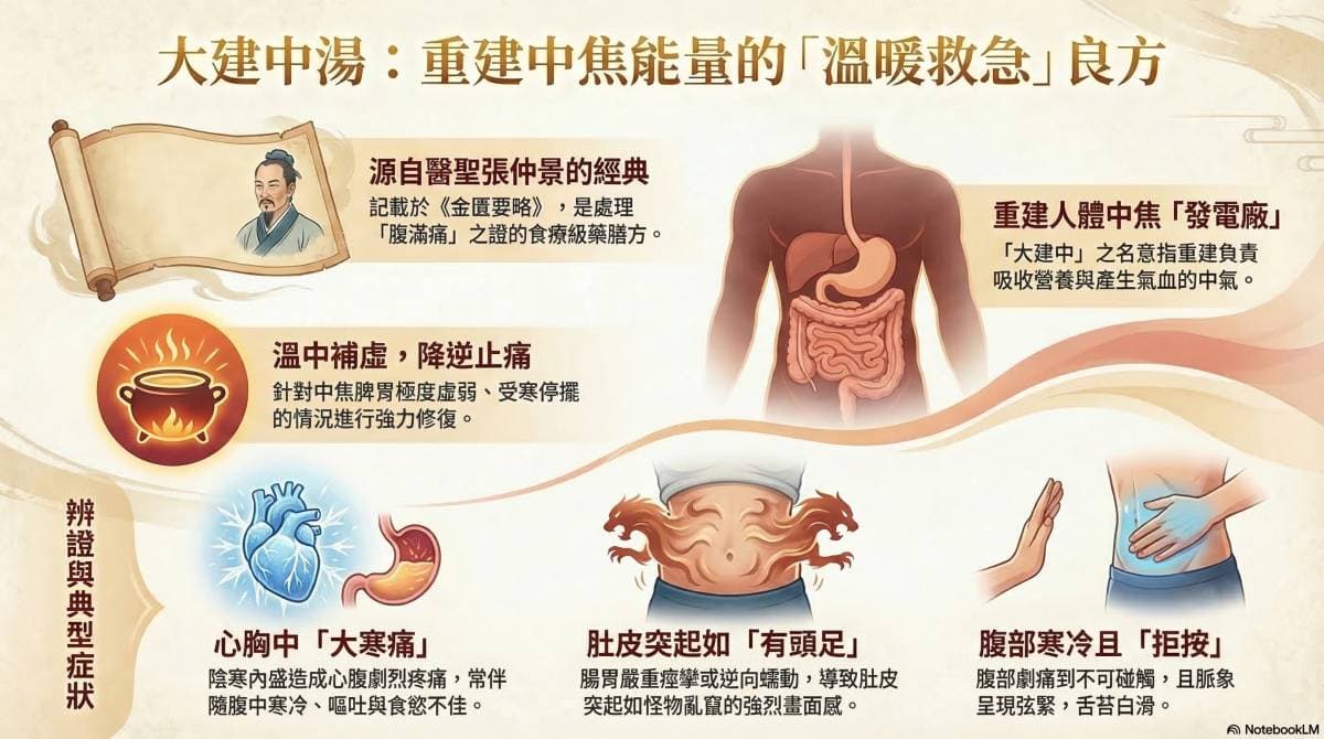 古代典籍所描述的大建中湯
