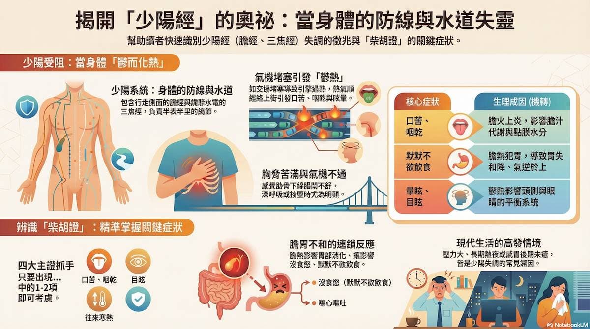 小柴胡湯證的適應症狀