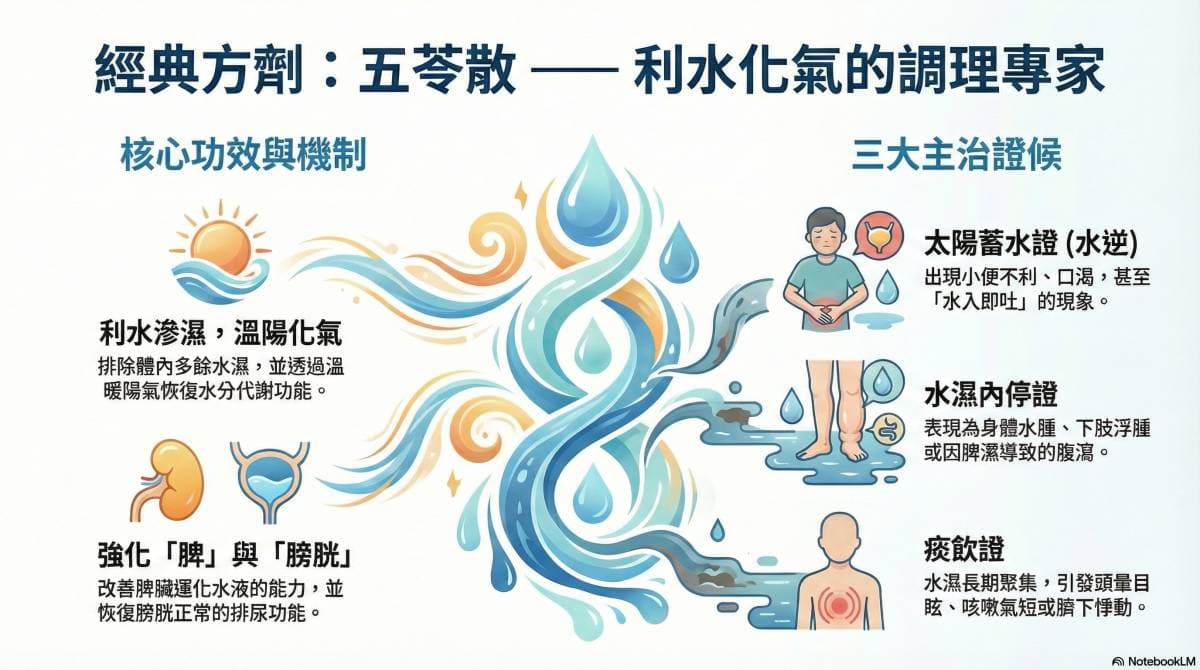 五苓散與臟腑關係