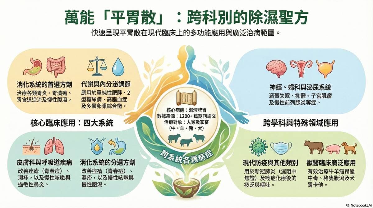 平胃散的現代應用