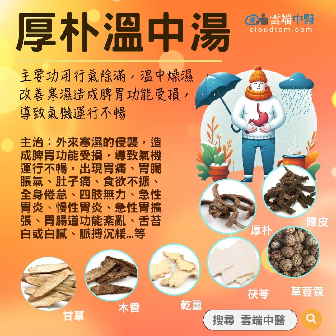 厚朴溫中湯