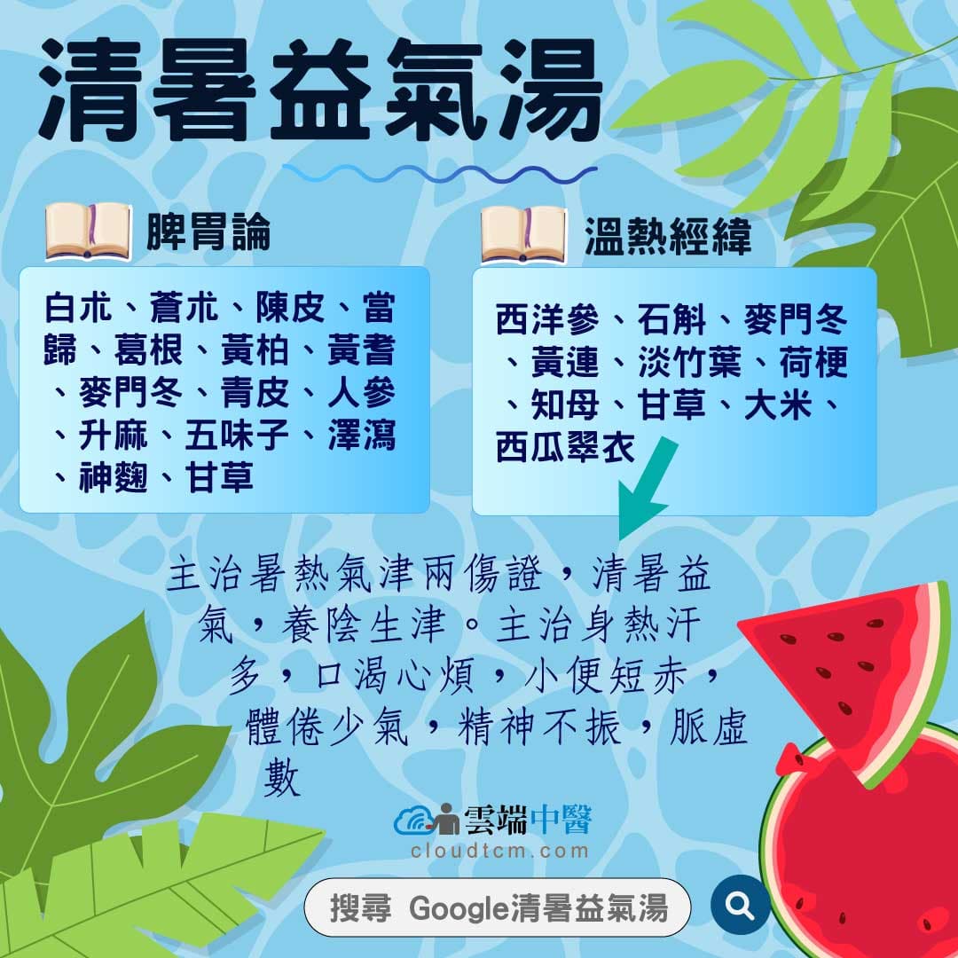 清暑益氣湯