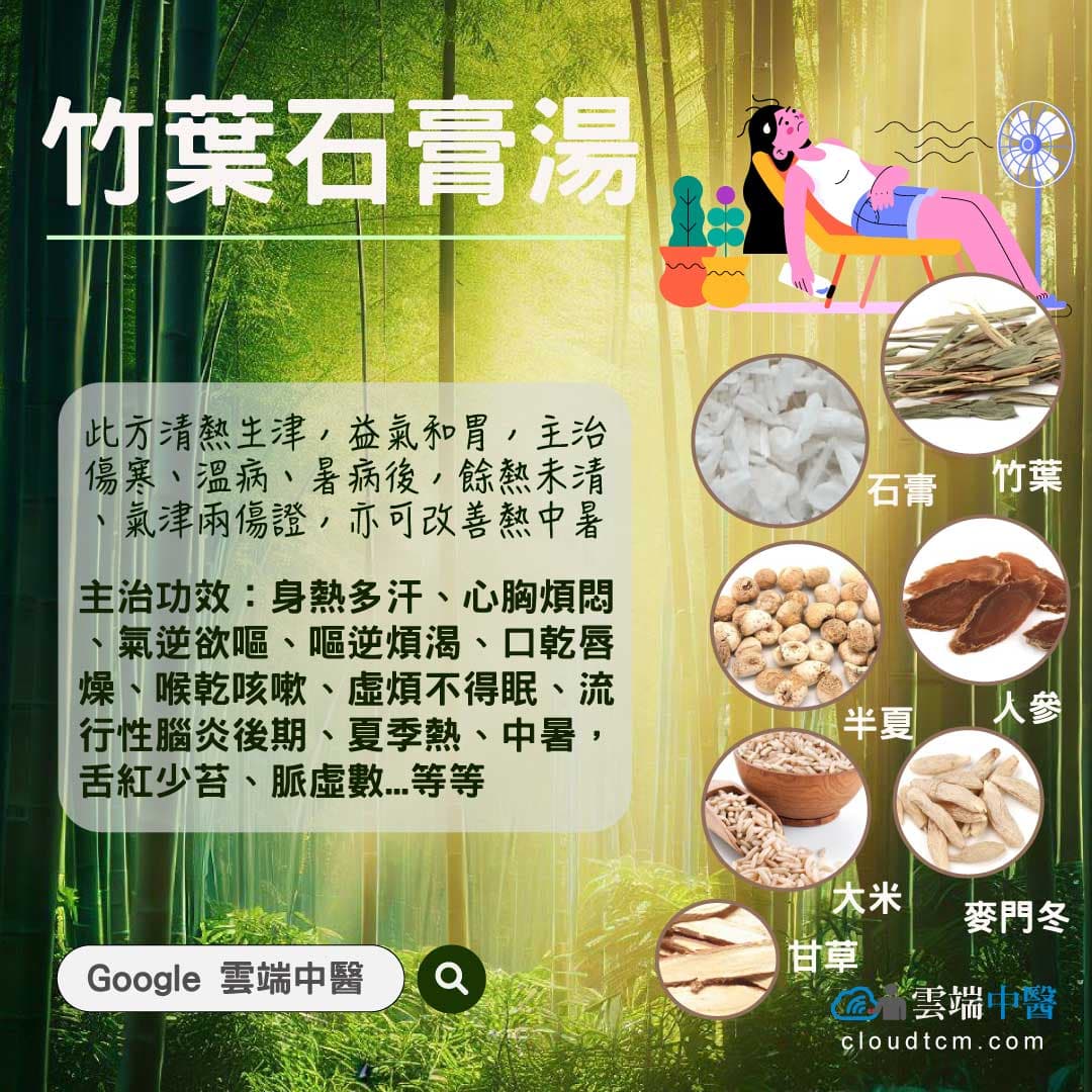 竹葉石膏湯