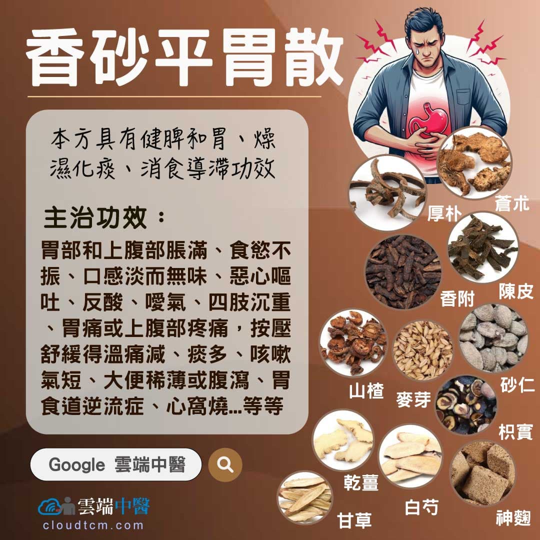 香砂平胃散