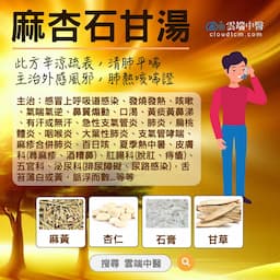 麻杏石甘湯