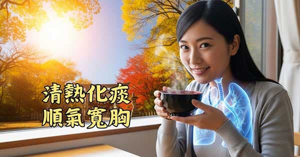 清氣化痰丸可清熱化痰，順氣寬胸