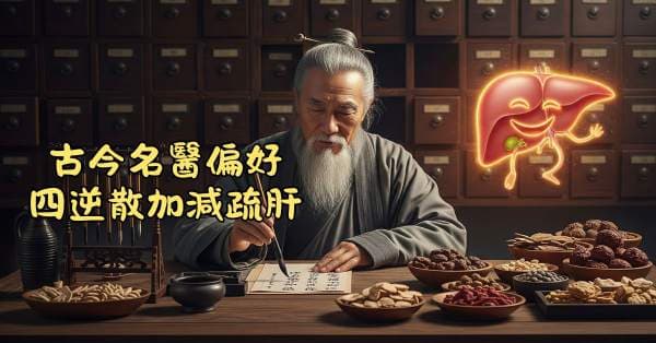 古今名醫偏好以四逆散加減疏肝