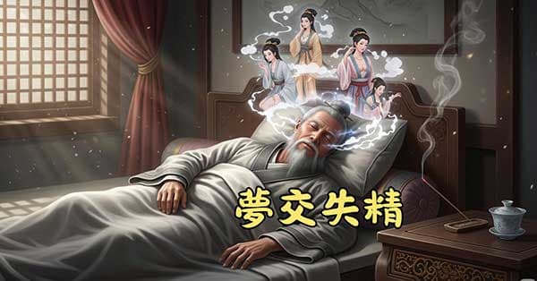 桂枝加龍骨牡蠣湯可改善夢交失精現象