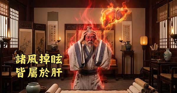 古人發現，諸風掉眩，皆屬於肝
