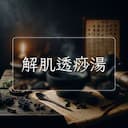 解肌透痧湯