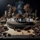 秘傳八味二花散