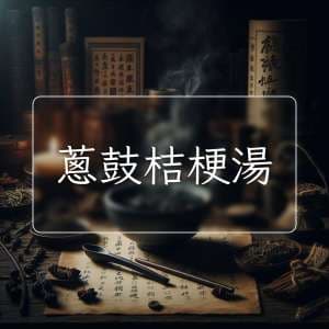 蔥鼓桔梗湯