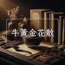 牛黃金花散