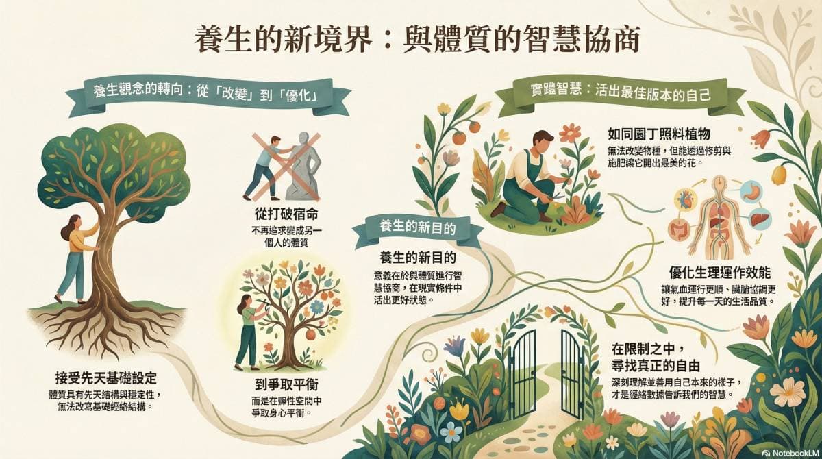 養生是一種智慧協商的新觀念