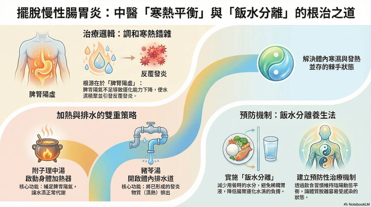 從中藥根本改善容易腸胃炎的原理