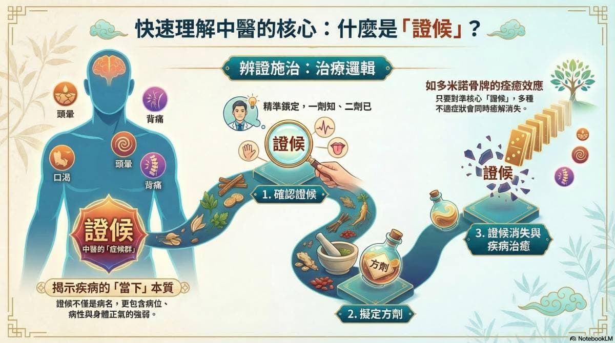 從症候群的角度來理解中醫證候