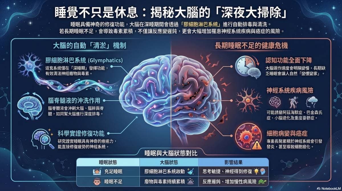 睡眠不足會讓人變傻變笨