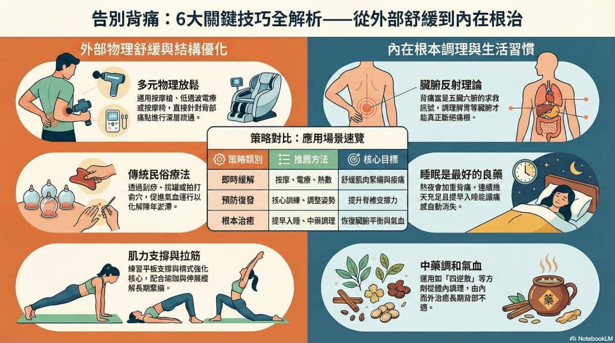 告別背痛其實有很多方法