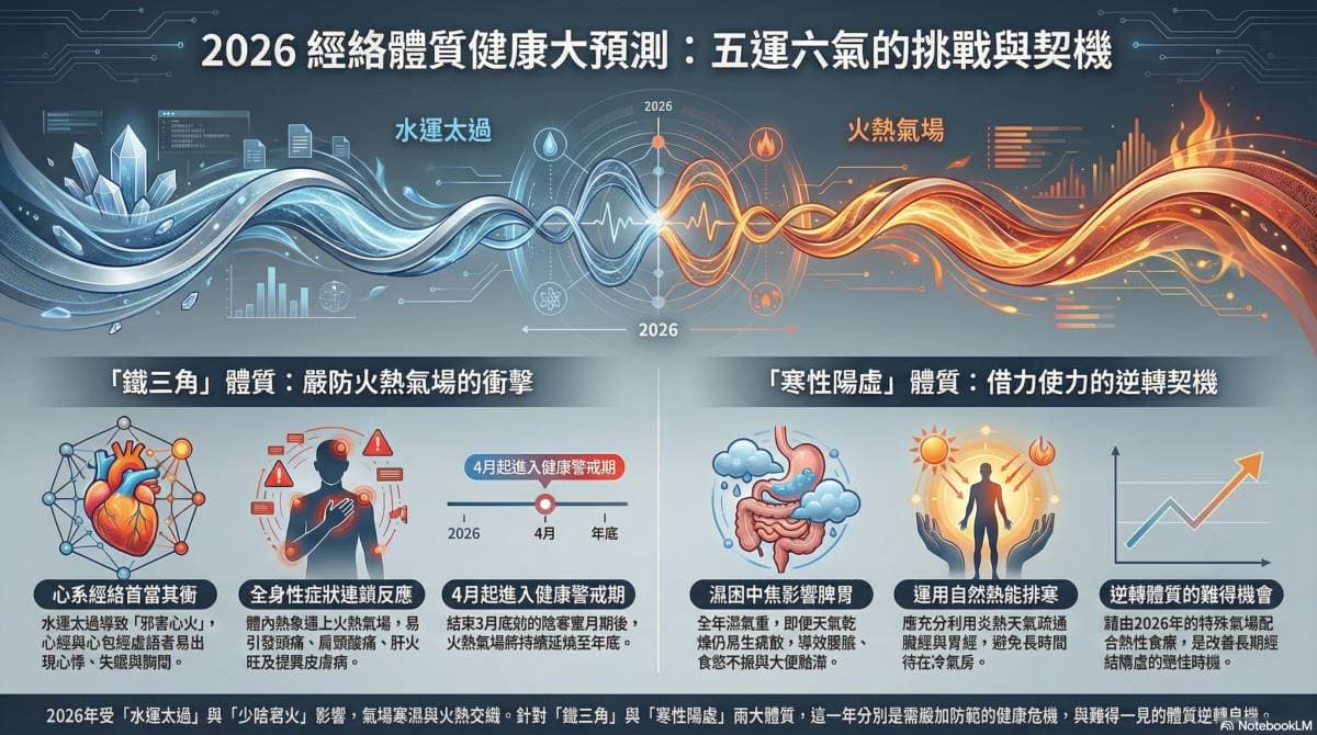 2026年經絡體質養生注意事項