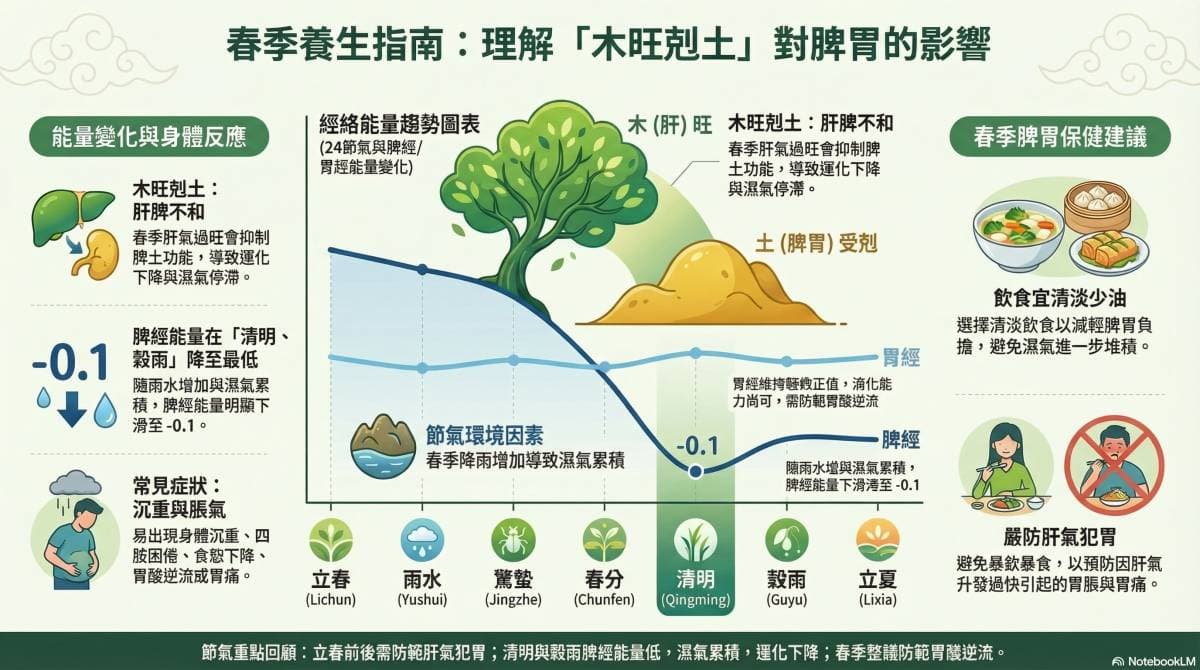 春季防範木剋土對身體健康的影響