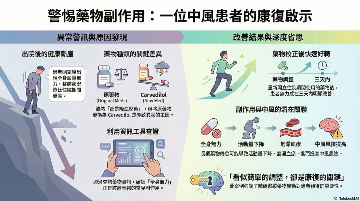 從降血壓藥物發現導致腦中風秘密