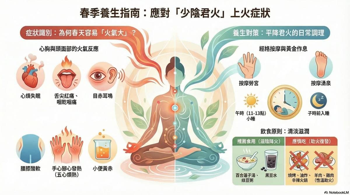 少陰君火期間的養生策略