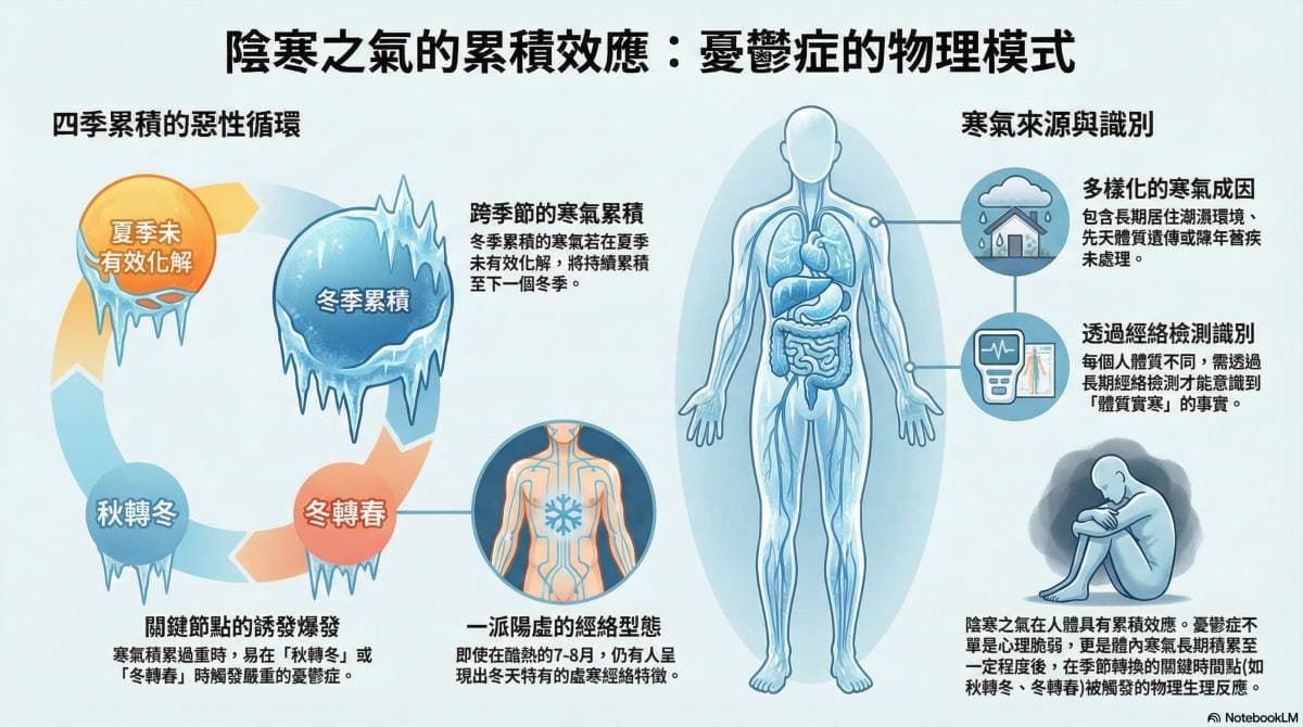憂鬱症本身可能以物理模式為主