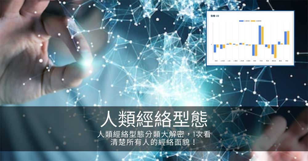 人類經絡型態分類大解密，1次看清楚所有人的經絡面貌！