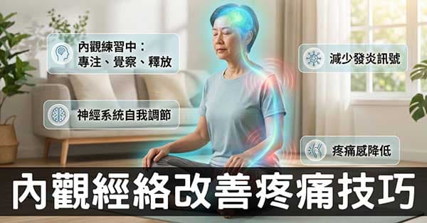30秒學內觀！體驗經絡與自然療癒最強大的核心方法