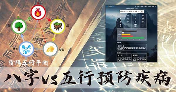 從出生的天干地支氣場(八字)，規劃中醫養生策略！
