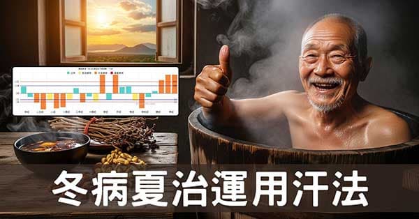 炎熱夏季運用「汗法」，是現代人冬病夏治的秘訣！