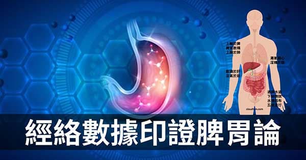 從經絡數據證明《脾胃論》的價值，養生就從這裡開始！