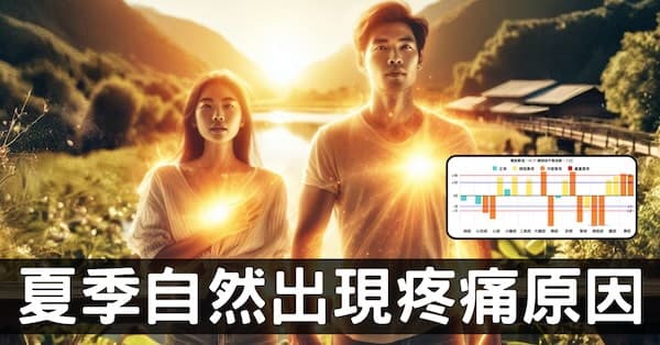炎熱夏季出現疼痛是怎麼回事？從經絡理解原理！