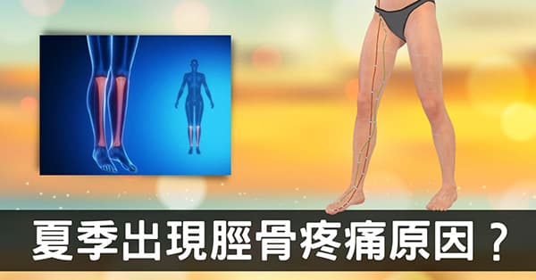 夏季小腿脛骨痛怎麼辦?可從經絡數據理解!
