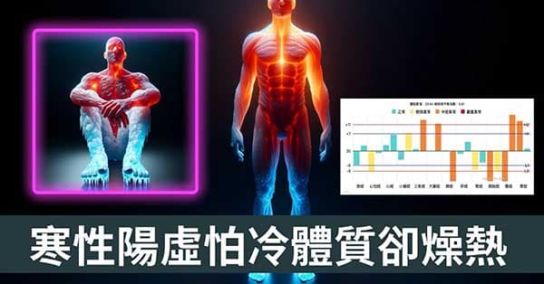 寒性陽虛怕冷體質感到燥熱？從寒熱指數探討真相！