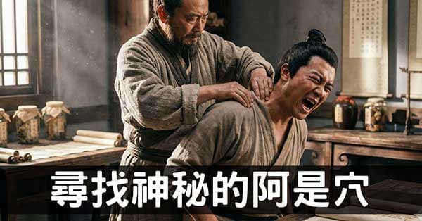 你一定找得到的阿是穴，6 招改善疼痛與常見不適！