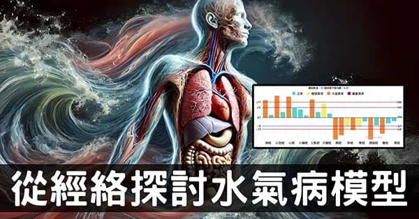 從經絡探討「水氣病」模型，進入秋冬季節務必防範！